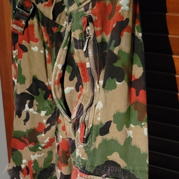 Authentic vintage Swiss Alpenflage camo field pants - Picture 6 of 7